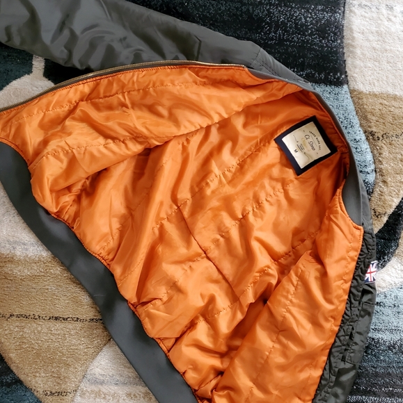 CI SONO Green Detailed BomberJacket - Size M (EUC) - Picture 10 of 11